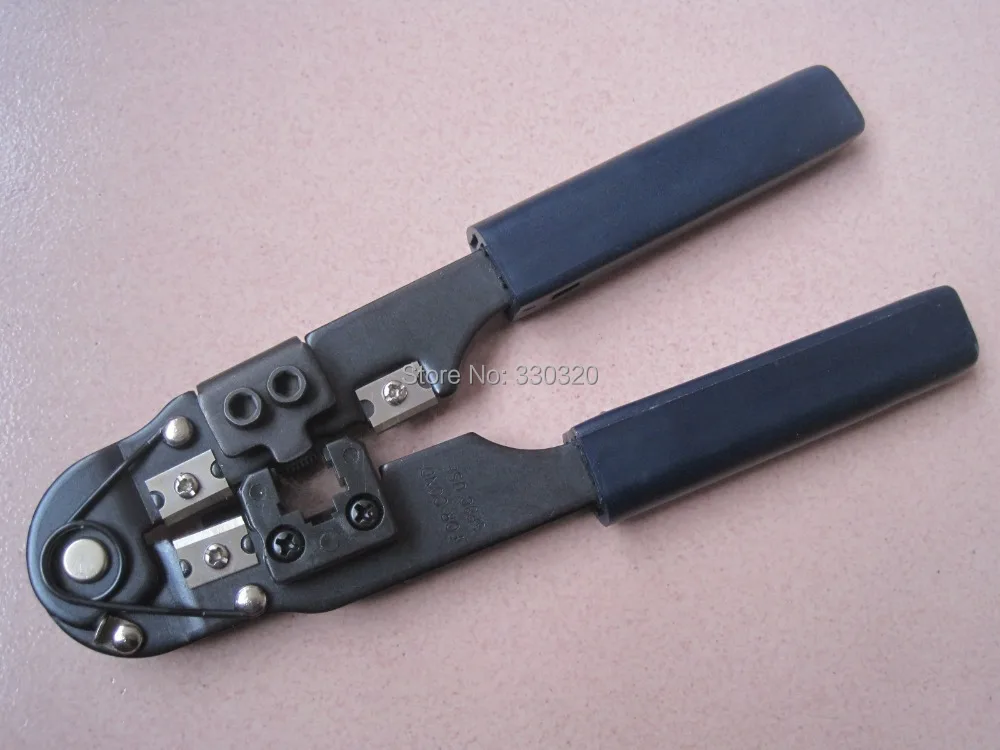 LS-210N RJ45 Wire Cable Crimper Crimp Cut Strip PC Network Hand Tool Pliers,network cable crimping tool