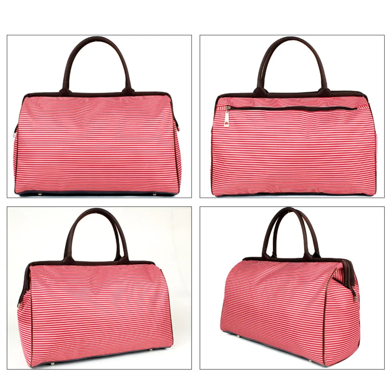 Women Large Travel Bags Fashion Weekend Hand Luggage Capacity Bag  Size 44*30*19cm  48%OFF 152