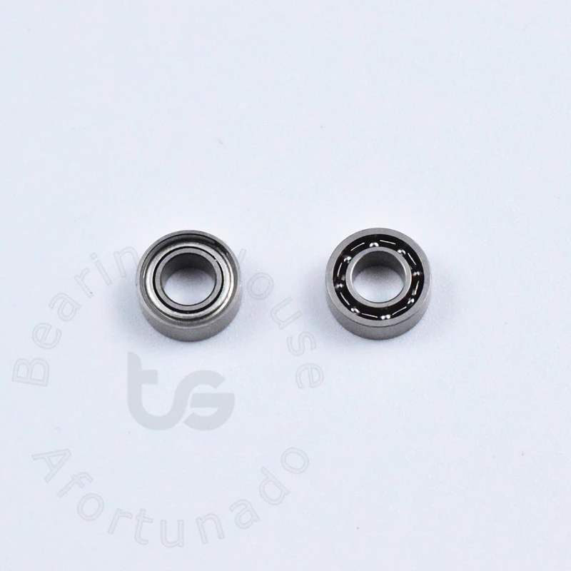 R144Z Bearing 10pcs 3.175*6.35*2.78(mm) chrome steel Metal Sealed High speed Mechanical equipment parts