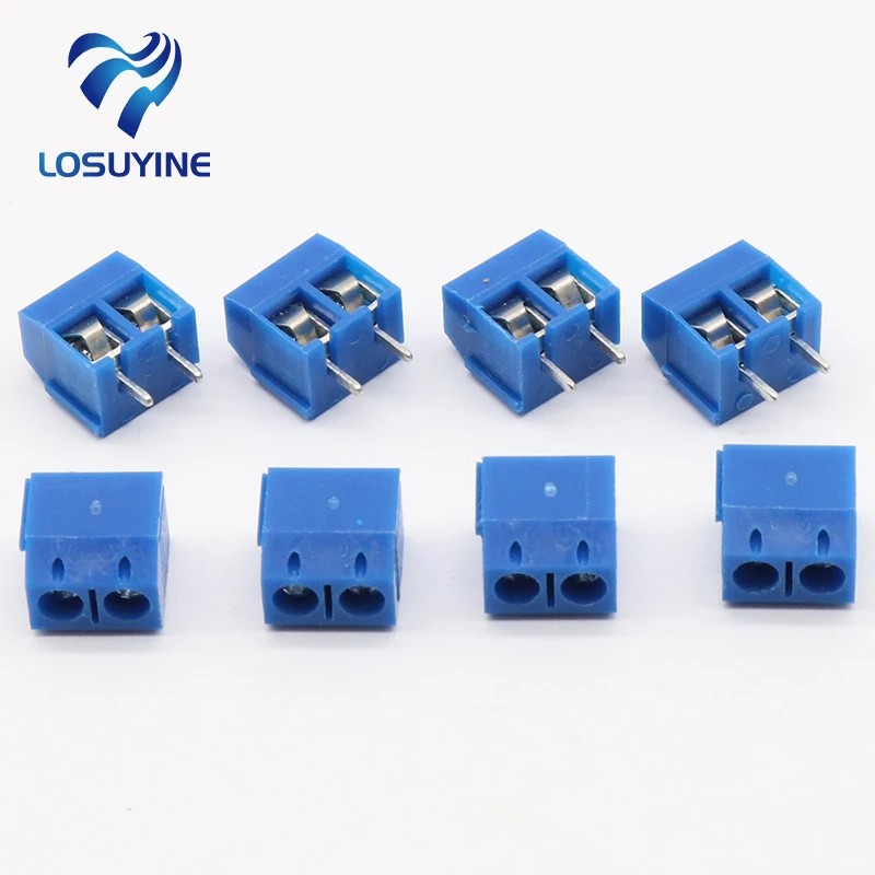 20 PCS KF301-5.0-2P KF301-3P Pitch 5.0mm KF301-2P Straight Pin PCB 2 Pin 3 Pin Screw Terminal Block Connector