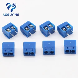 Conector de bloque de terminales de tornillo, KF301-5.0-2P, paso de KF301-3P, 5,0mm, KF301-2P, Pin recto, PCB, 2 pines, 3 pines, 20 Uds.