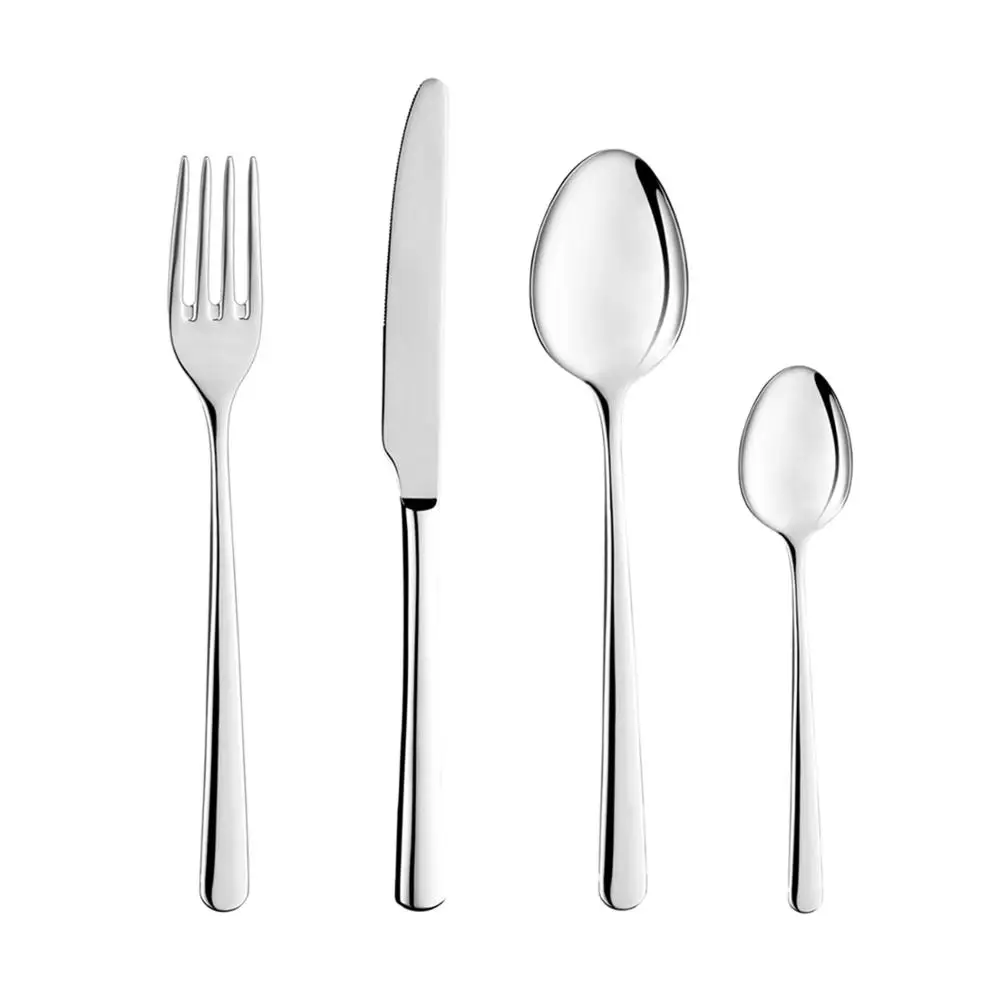 Cozy Zone Cutlery Steel Set 24Pcs Tablware Set Quality Classic Table Knife Fork Spoon Dining Dinner Set Western Dinnerware Set