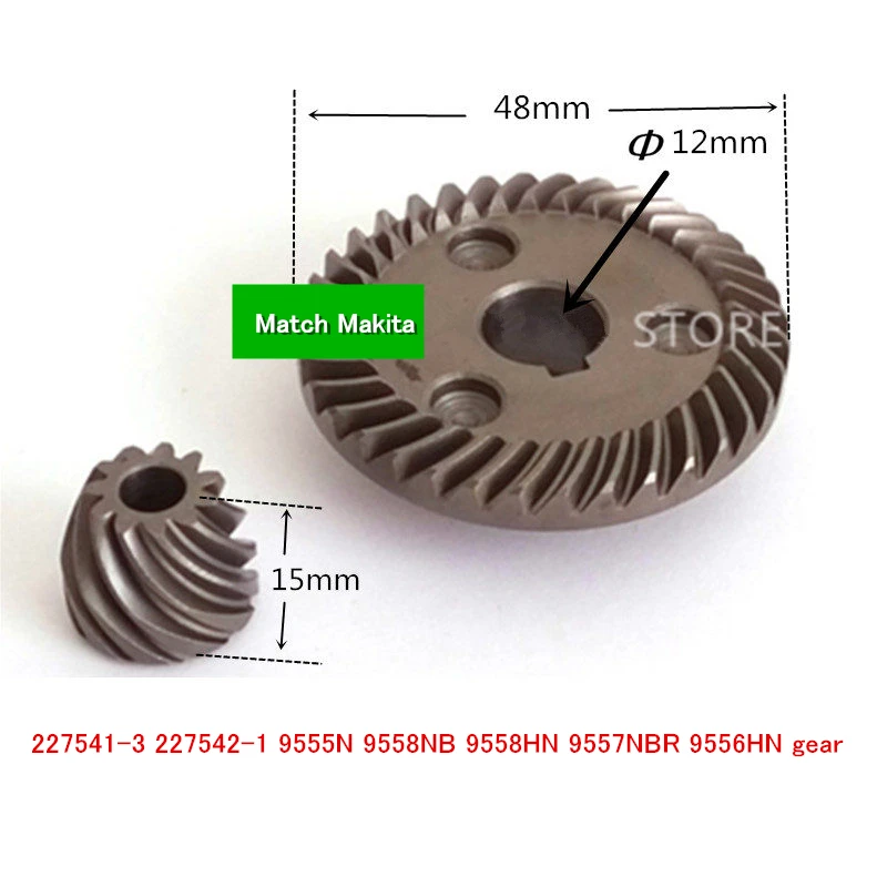 

Match 227541-3 227542-1 9555N 9558NB 9558HN 9557NBR 9556HN Steel Gear