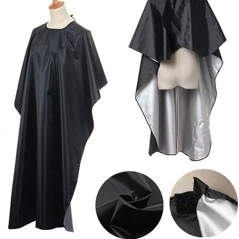 Pro Salon Barber Hairdressing Gown Dye Styling Cutting Shampoo Hair Cape Cloth