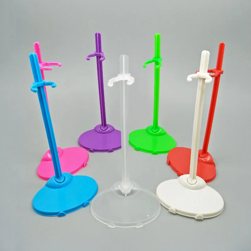 10pcs/lot Doll Stand Display Holder For Barbie Dolls Support 1/6 Doll Accessories