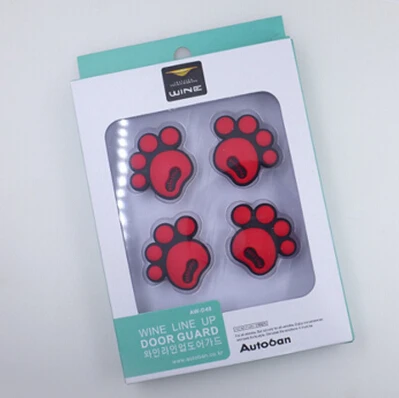 Car-Styling Animal Dog Bear Footprint Decal Stickers For Ford Focus Fusion Escort Kuga Ecosport Fiesta Falcon Mondeo