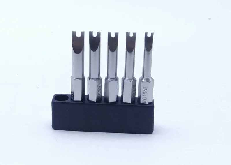 New 5Pcs L50mm Anti Slip Electric Screwdriver Bits 1/4