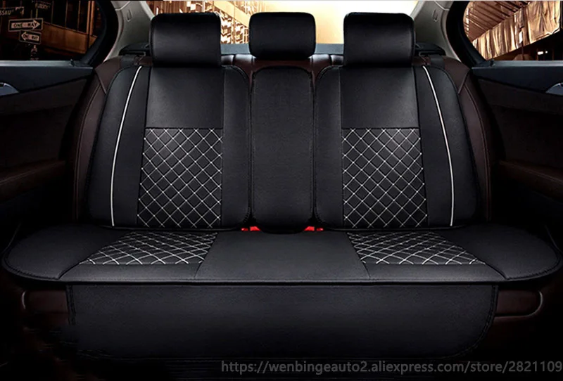 

Only Car Rear Seat Covers For Volkswagen Vw Skoda Toyota Subaru BMW Kia Nissan Volvo Mazda Etc. All Car Model Accessorie Leather