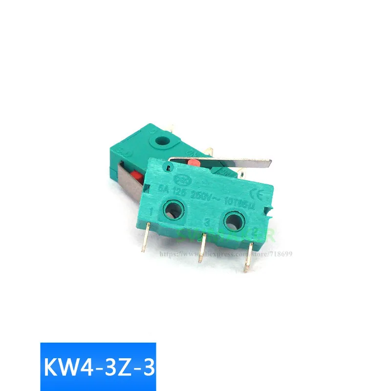 1pcs KW4-3Z-3 straight shank micro limit switch SS-5GL 250V5A 3D printer accessories