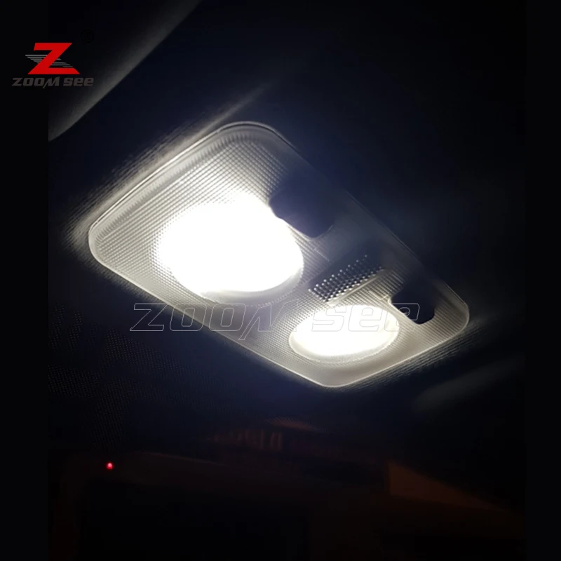 10pc x Canbus Error Free For 2000-2017 Fiat Punto 188 199 LED bulb Interior Reading dome Map Ceiling Light Kit