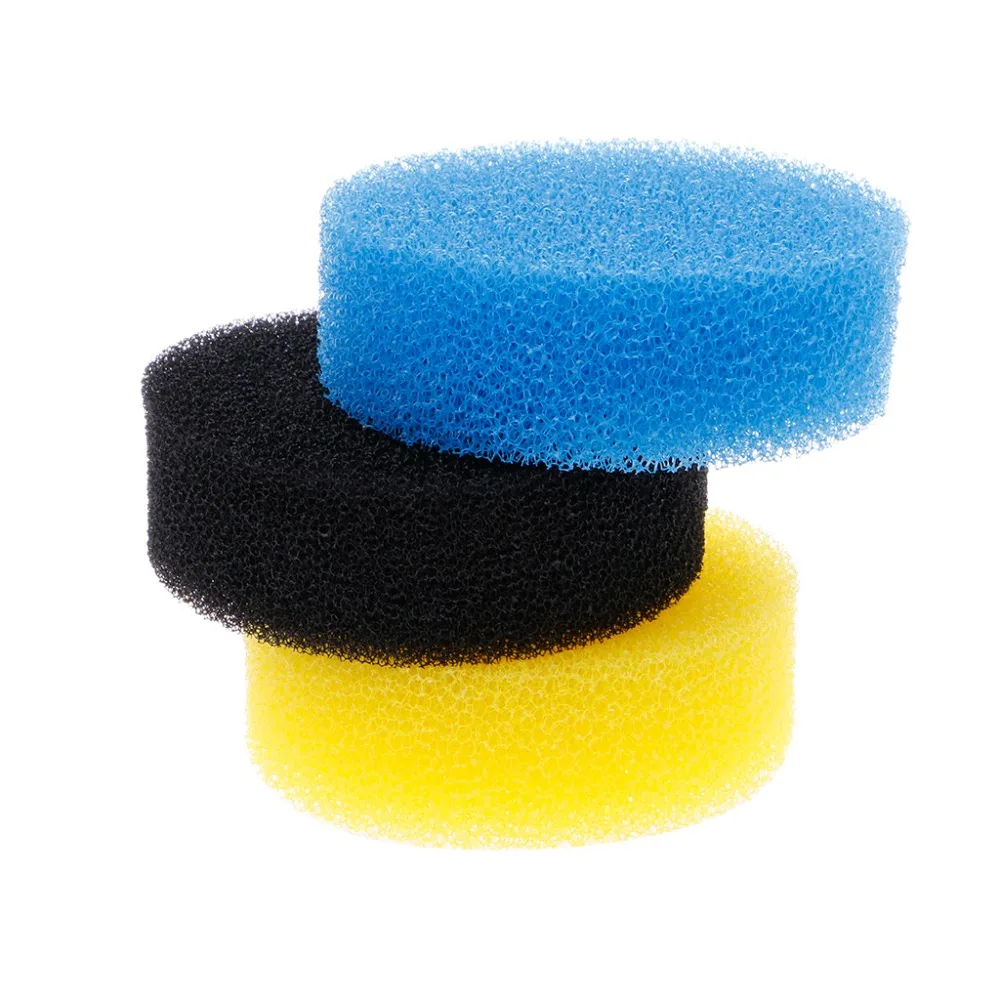 3Pcs Replacement Filter Sponges for SUNSUN HW-602 HW-603B External Aquarium Fish Tank Filter Bucket Pre-Filter Sponge 603 602B