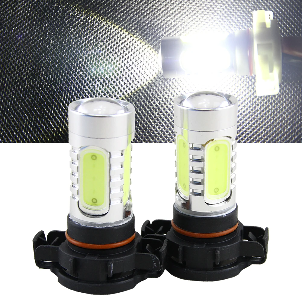 

2X 6000K COB 11W LED PSX24W 12276 2504 For Fog Lights/Daytime Running Lights for Subaru BRZ Cadillac CTS Escalade Dodge Charger