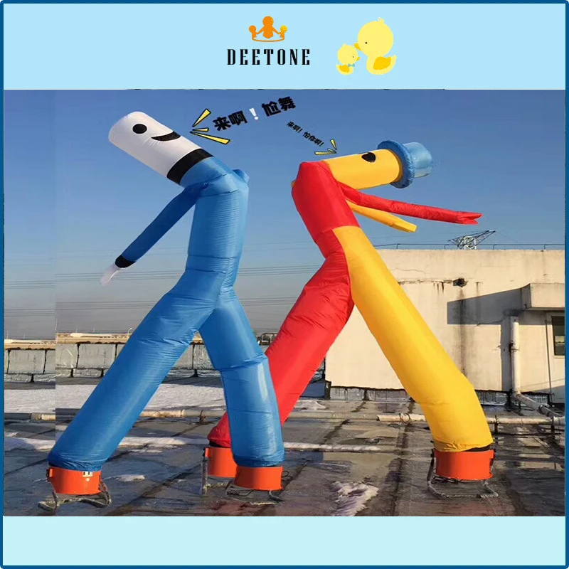 Bán buôn Bơm Hơi Nhỏ Máy Tính Để Bàn Bầu Trời Vũ Khí, Inflatable Quảng Cáo trên bầu trời vũ công