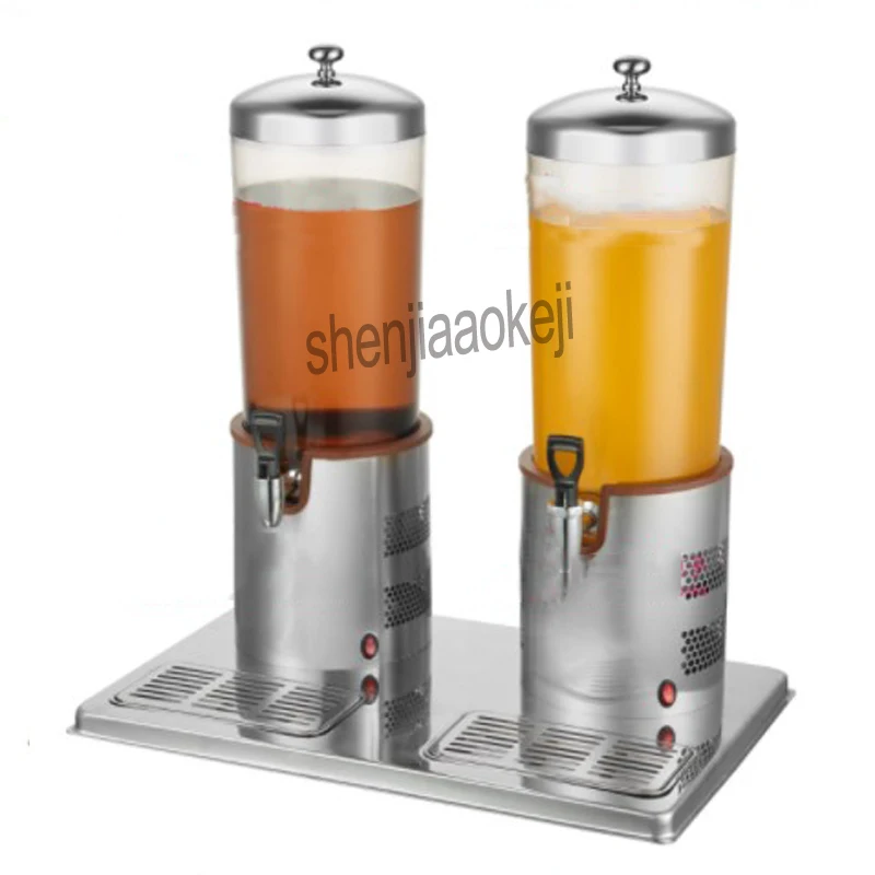 آلة عصير المشروبات الباردة التبريد / آلة العصير التجارية الدافئة المصنوعة من الفولاذ المقاوم للصدأ متعددة الوظائف معدات بوفيه المطاعم
