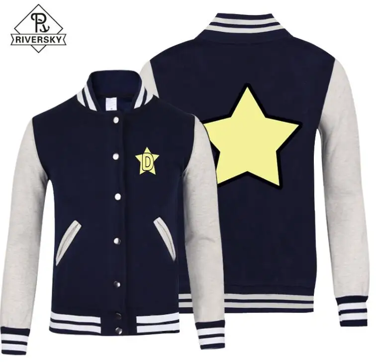 Dandy Cosplay Jacket Baseball Men Spring Coat Five-pointed Star Vinage Tops Women