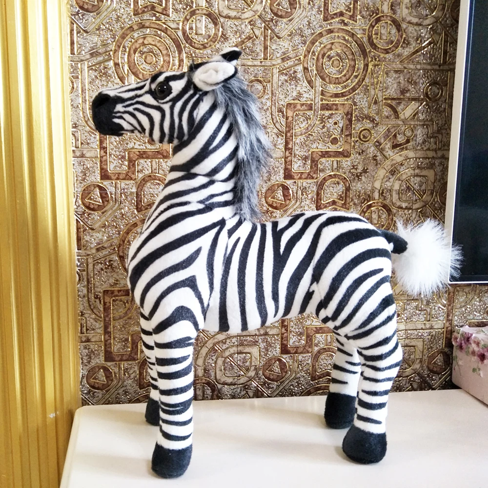 

Children Plush Toy Zebra Horse Baby Kids Stuffed Toy for Christmas Birthday Gift