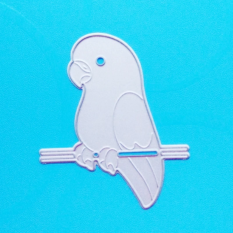 

YLCD1024 Parrot Metal Cutting Dies For Scrapbooking Stencils DIY Album Paper Cards Decoration Embossing Folder Die Cuts Template