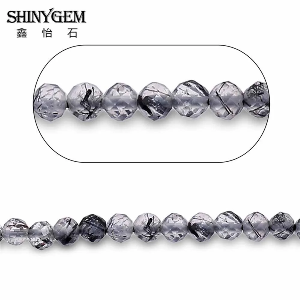

SHINYGEM Hot Sale Transparent Glass Beads Crystal Round 2/3mm Jewelry Making Natural Necklace Accessories Wholesale Ball Beads