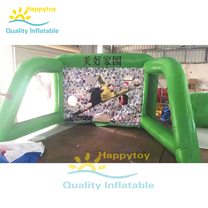 Customized Inflatable Soccer Kick Games /Inflatable Football Goal / Inflatable Soccer Goal