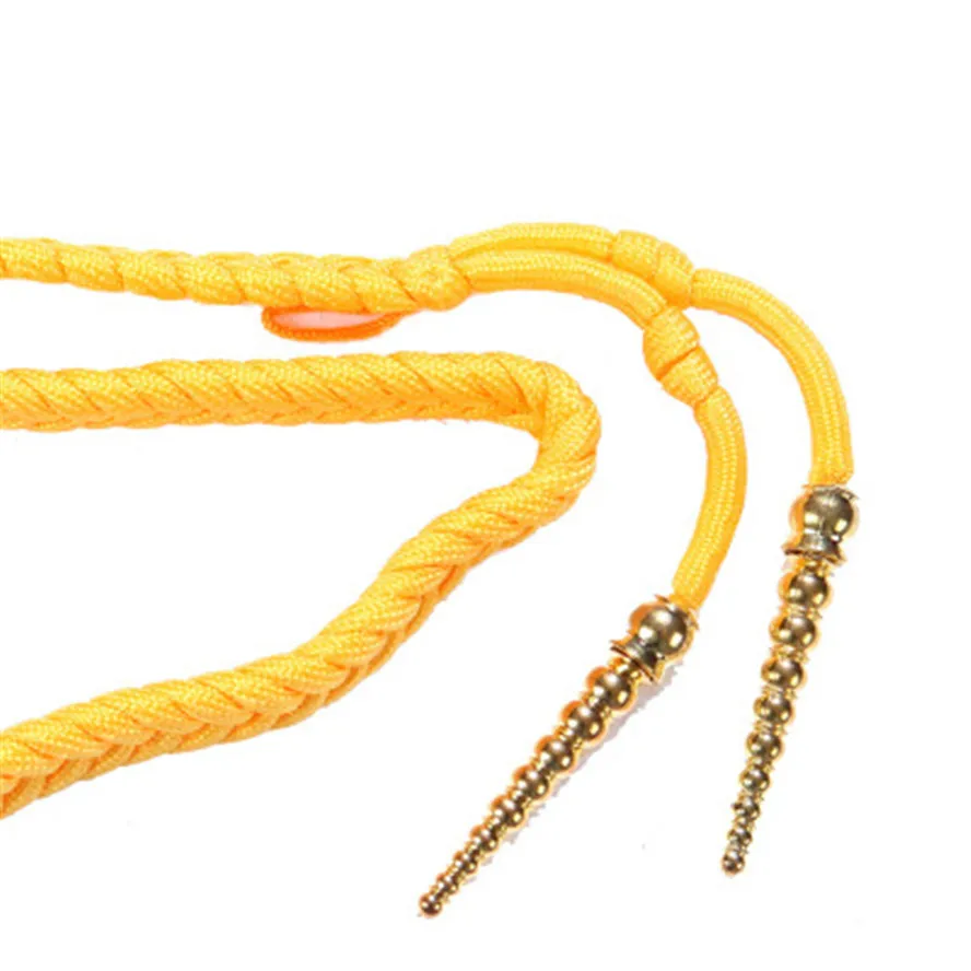 Kuning Lifting Tali Keamanan Seragam Aksesoris Ikat Pinggang Upacara Cordage