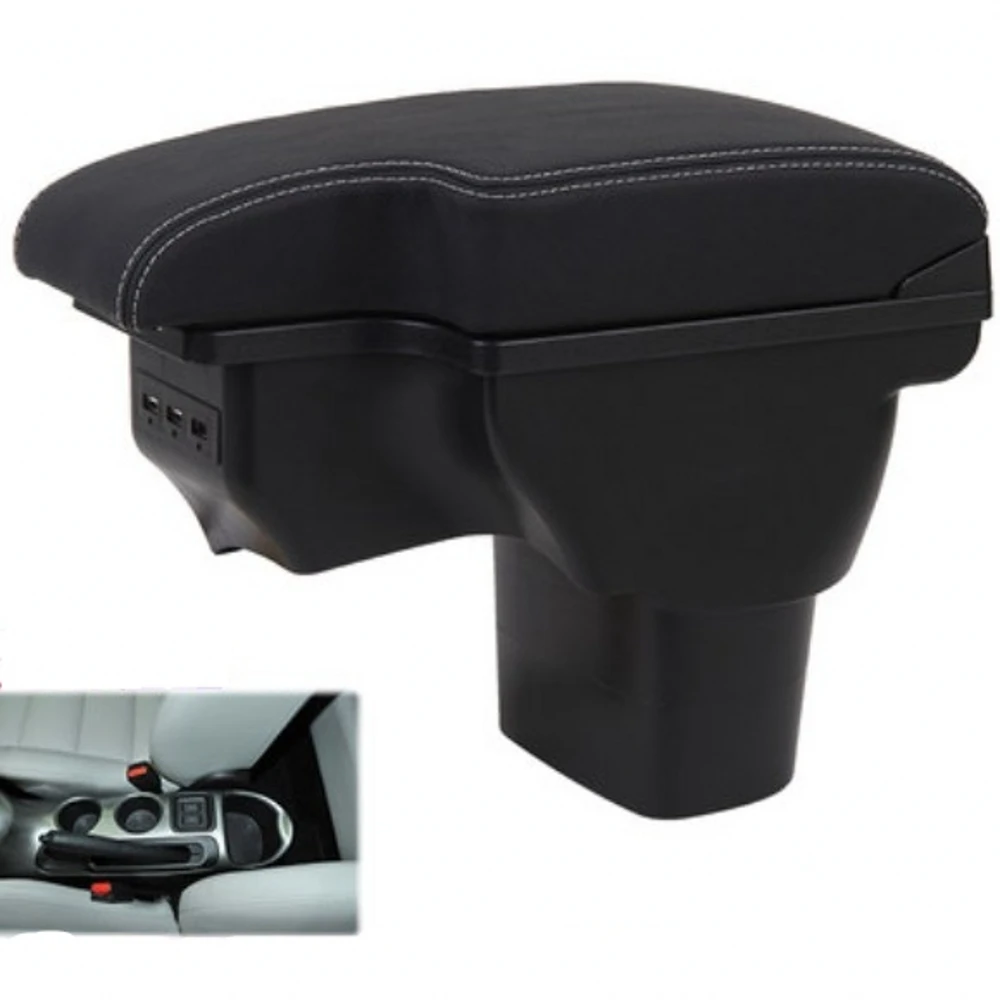 For Infiniti ESQ armrest box NISSAN juke universal car center console caja modification accessories double raised with USB