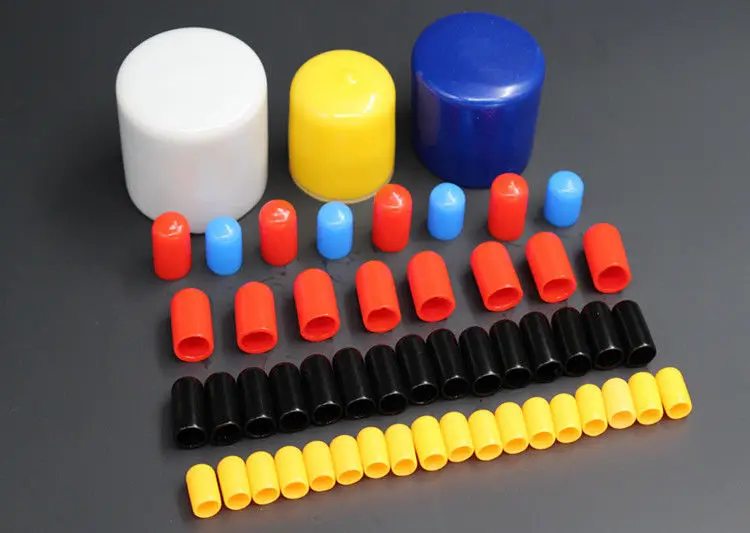 PVC gummi schutzhülle kappe Gewinde schutzkappe Staub isolierende gummi hülse