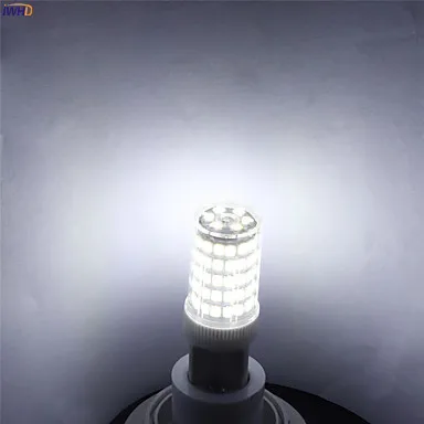 IWHD-Lámpara LED de 4W G9, 220V, 86xsmd3528, 320LM, G9, luces bi-pin, reemplazo de luces halógenas regulables, 110v-220v