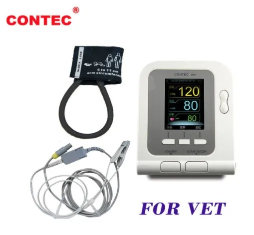 CONTEC08A VET Digital Veterinary NIBP Blood Pressure Monitor with SPO2 Probe (option )