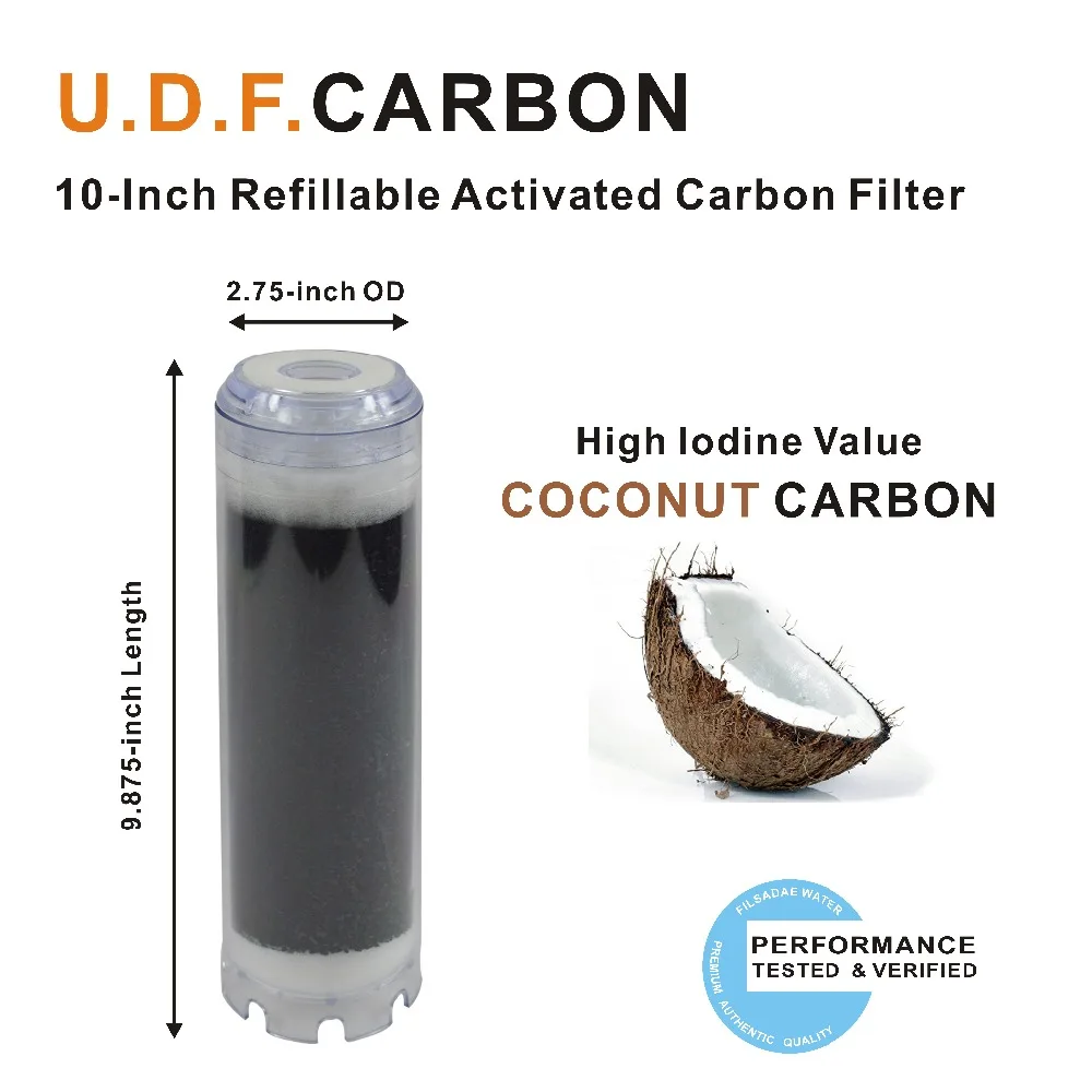 Đa Năng Cả Nhà Thay Thế Lõi Lọc Hộp Mực Dạng Hạt Than Hoạt Tính Lọc Clo, Hóa Chất, Mùi Hôi Giảm