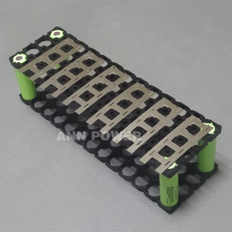 Free Shipping 4P13S 18650 battery holder + 4P2S Nickel strip for 13S 48V 10Ah li-ion battery 4*13 holder and 4*2 nickel belt