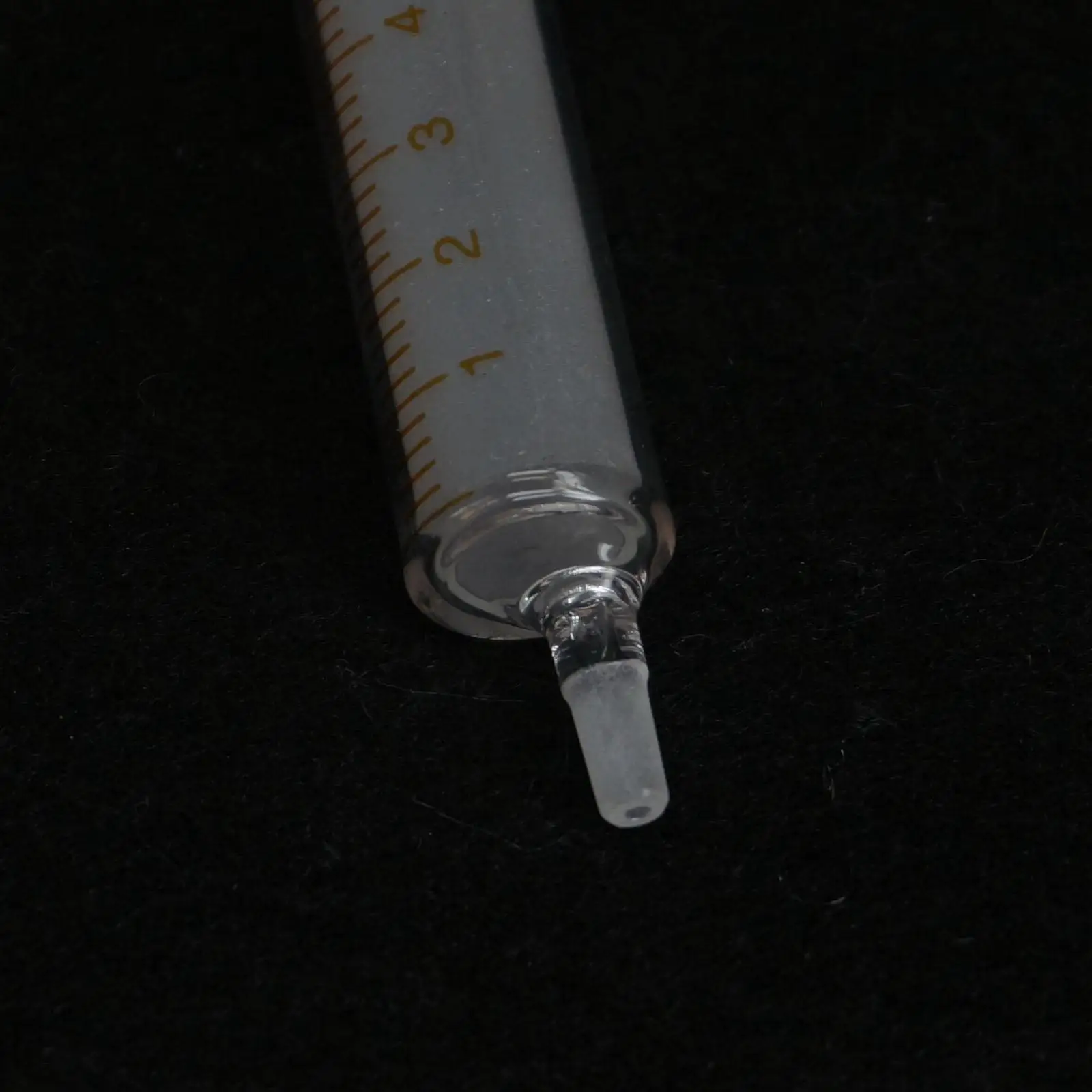 5 Ml Glazen Spuit Injector Lab Sampler Standaard Diameter Kaliber Precisie Ware