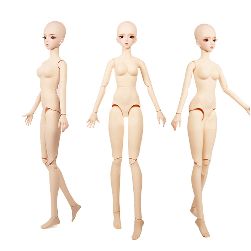 

DBS 1/3 BJD 60cm nude joint body with/without makeup brain version DIY DIY girls sd dolls toy gift