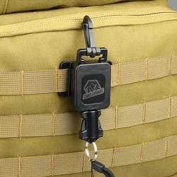 Free Shipping 4 Color Tactical Military Gear Retractor For Tactical Backpack Outdoor Hiking Camping Travel Kit GZ330081