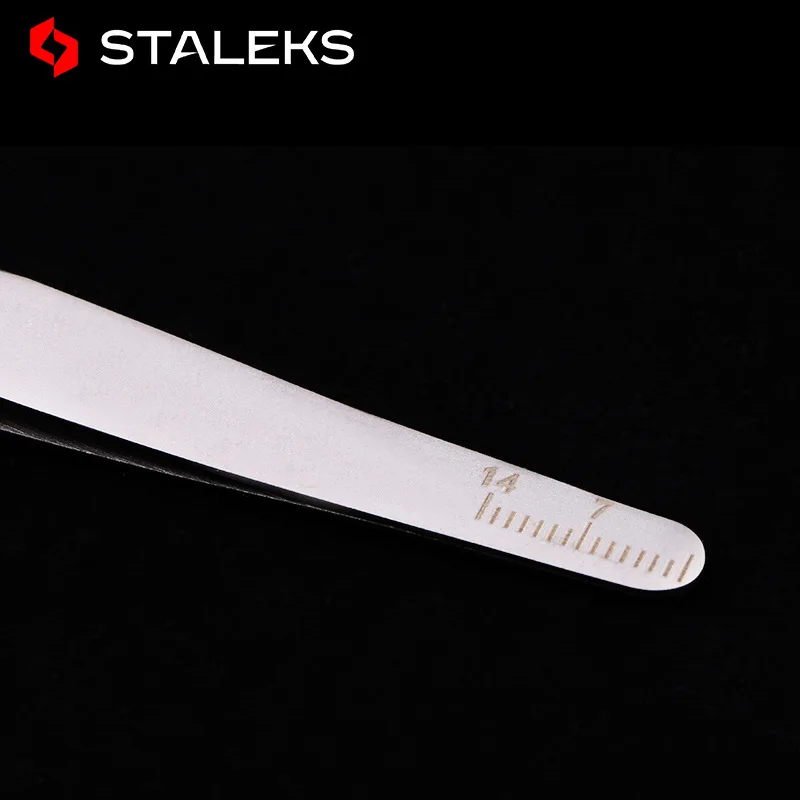Professional High-Precision Light Tweezers Feather Eyelash Grafting Planting Tool for Effortless Flowering Effort TE-40/13