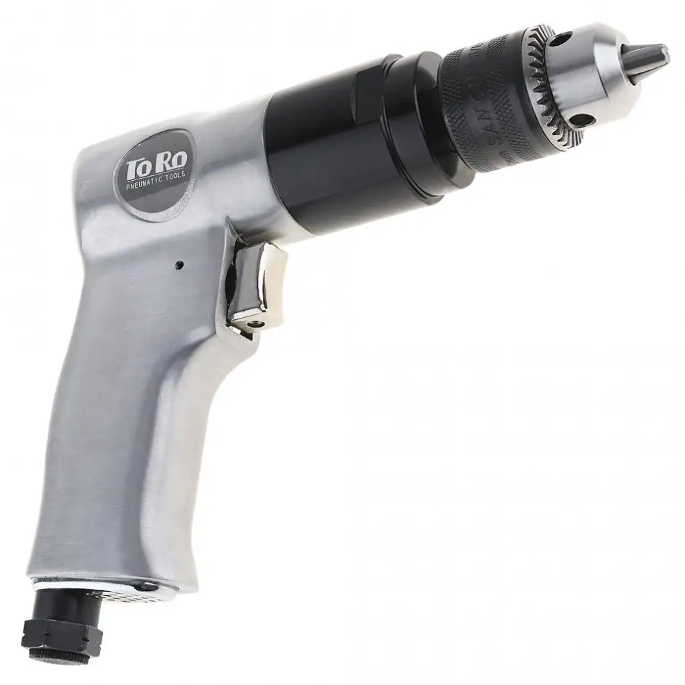 TORO TR-5100 3/8 "1800rpm trapano pneumatico a pistola a batteria ad alta velocità trapano pneumatico reversibile Super Duty per perforazione di fori