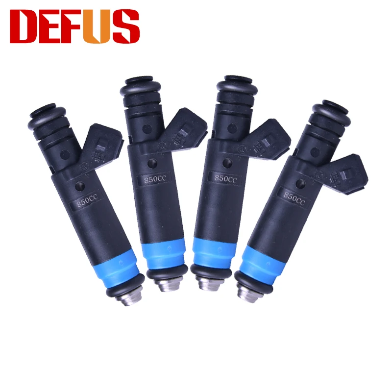 

4pcs High Performance Nozzle 850cc 80lb EV1 Fuel Injector For V8 LT1 LS1 LS6 110324 F127800418 FI114992 109991 FI114991 NEW