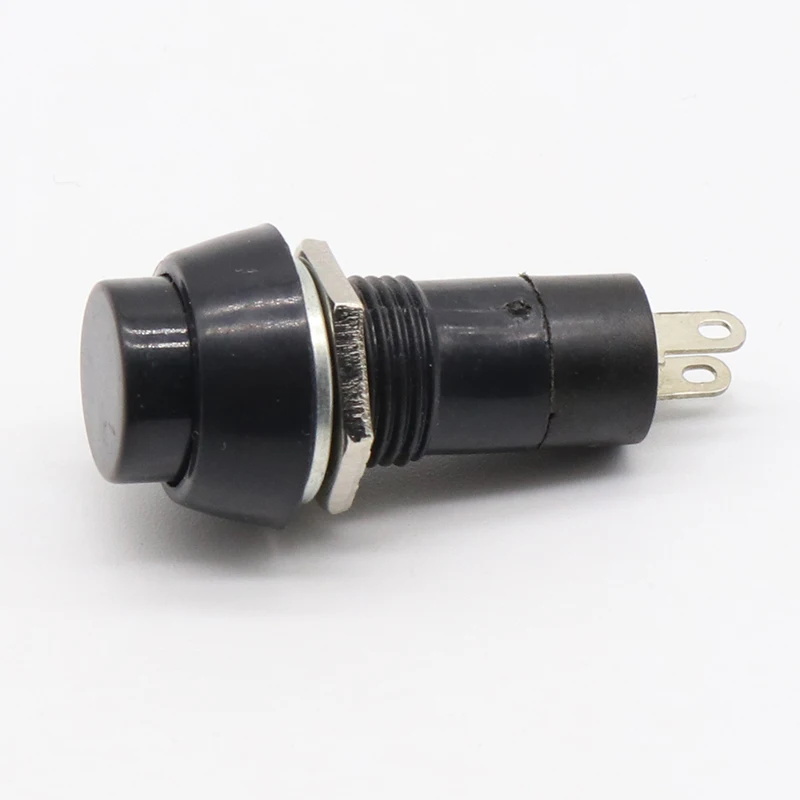 6PCS Momentary Pushbutton Switch 3A 250V AC 12mm