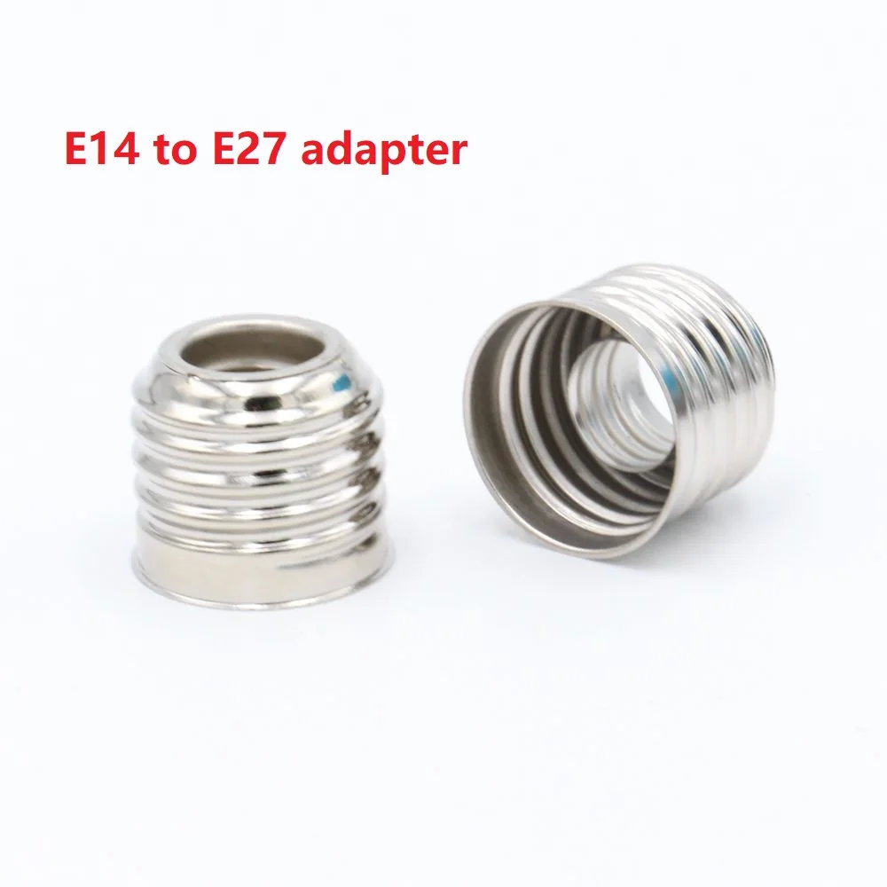 10pcs 50pcs LED Bulb Holder Adapter E40 to E27 Screw Lamp Base Convertor E14 Lamp Base to E27 Adapters