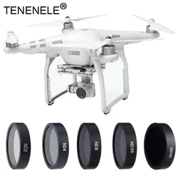 TENENELE Drone Filter ND Filters For DJI Phantom 3 4K/Advanced/Standard/SE/Professional ND 2 4 6 8 16 32 Lens Drone Accessories