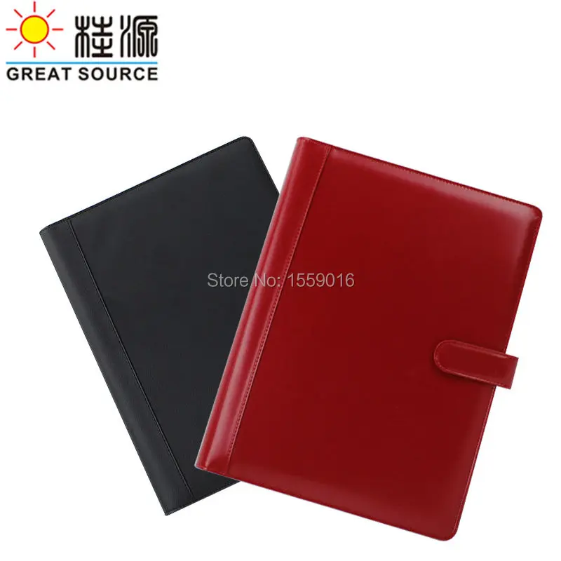 MQQ A4 Conference Rings Binder Manager File Compendium Folder Ring Binder Document Folder With Calculator(1PC)