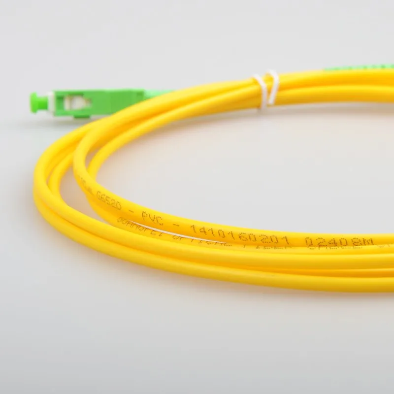 10PCS  SC APC 3meter/5meter/10Meter 9/125 Single-Mode Fiber Optic Patch Cord Cable free shipping