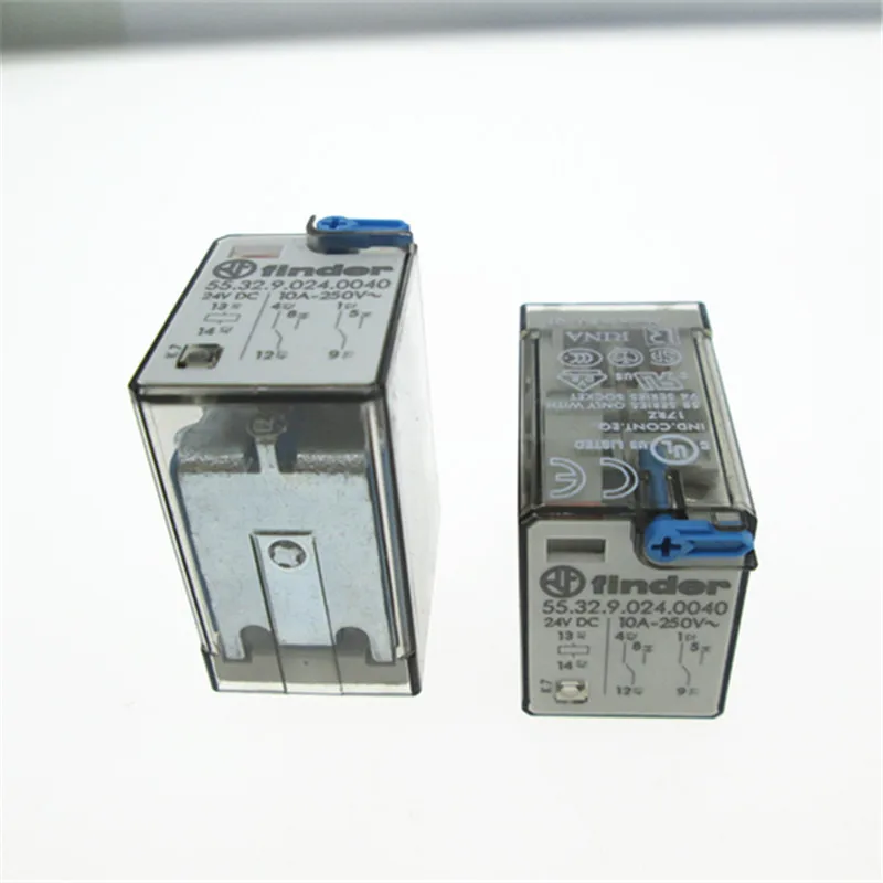 HOT NEW relay 55.32.9.024.0040 24VDC 55.32.9.024.0040-24VDC 10A 250V finder DIP8 2pcs/lot