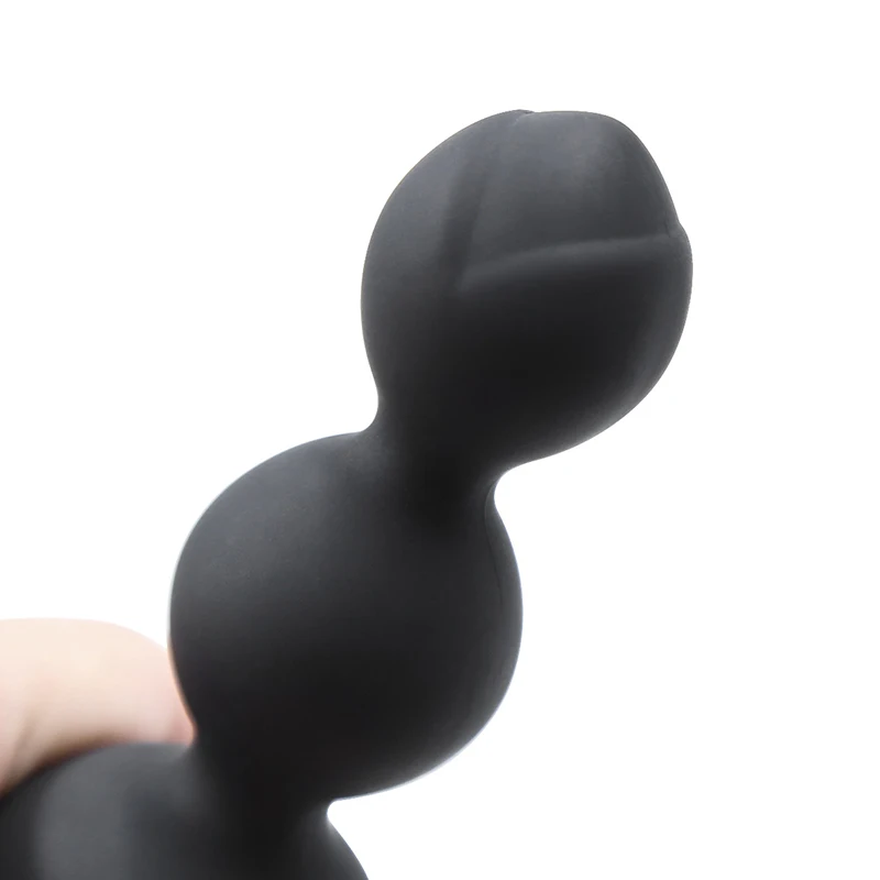 Thierry Silicone Multiple Ball Gag Strap On Open Mouth Anal Plug With Locking Buckles Silicone Harness Bondage Toys For Couples