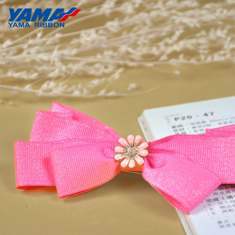 YAMA-Silver Purl Grosgrain Ribbon, DIY Wedding Decoration, Handmade Crafts, Gifts Ribbons, 6mm, 9mm, 16mm, 22mm, 25mm, 38mm, 100