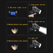 8000 Lumens IR Sensor Headlamp #4