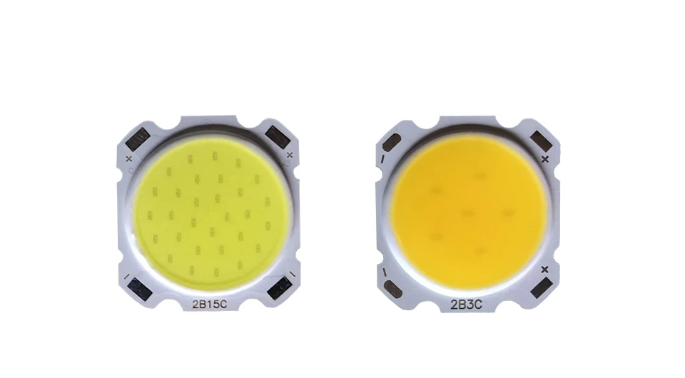 10 adet bir lot 3W 5W 7W 10W 12W 15W yüksek güç LED COB lambası boncuk LED lamba boncuk LED ampul çip Spot ışık Downlight diyot lambaları