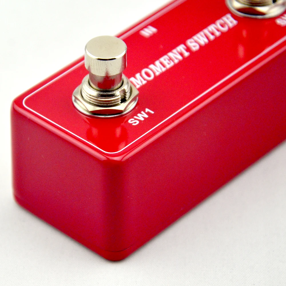 NEW LANDTONE  Dual Button Momentary Footswitch Stomp Box OFF-(ON) For Guitar AMP Free Shipping