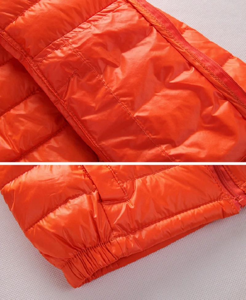 Spring Autumn Brand Boys Girls 90% Down Jacket Hooded Duck Down Warm Coat For Children Kids Parkas 3~10 Years KF035