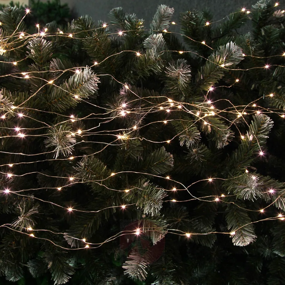 30m 50m 100m 200m LED String Lights Street Fairy Light Waterproof for Outdoor Christmas Fairy Lights Holiday Wedding Decoration
