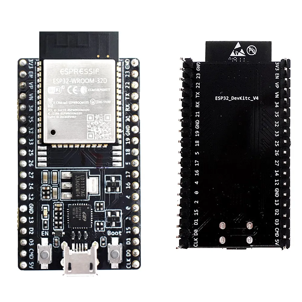 ESP32-DevKitC 개발 보드, 와이파이, 블루투스, IoT NodeMCU-32, ESP-WROOM-32D ESP32-WROOM-32U